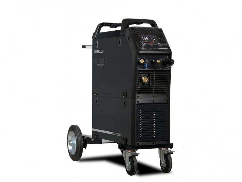 Aparat de sudură cu invertor MIG 2800T Double Pulse (cărucior + utilaje)