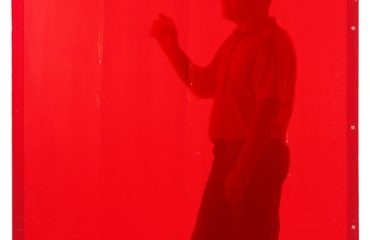 Perdea de sudura lata CEPRO 140 cm portocalie - H. 180 cm x 140cm