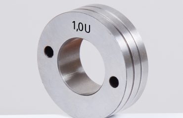 Rolă antrenare 1.0-1.2mm cu canal în 'U' - 37x19x12mm
