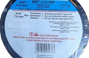 Sârmă tubulară cu autoprotecție 0.9mm NR-211-MP