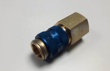 Cuplă rapidă albastră 1/4"