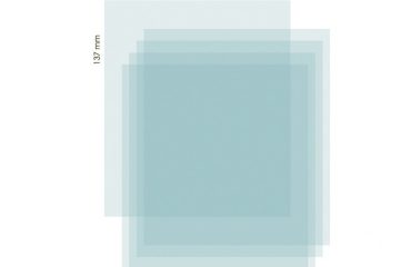 Sticlă protecție 137x118mm