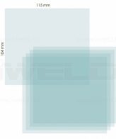 Sticlă protecție BLACKBASE/NORED EYE/FANTOM 115X104mm