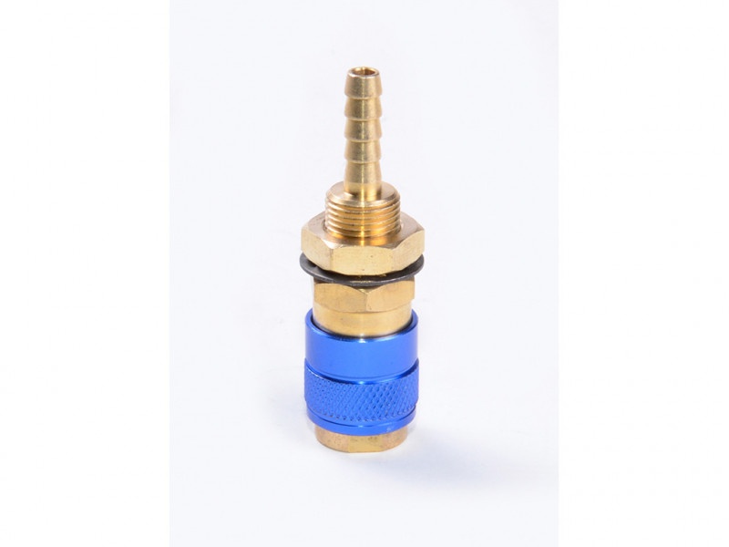 Cuplă rapidă apă albastră - 6mm