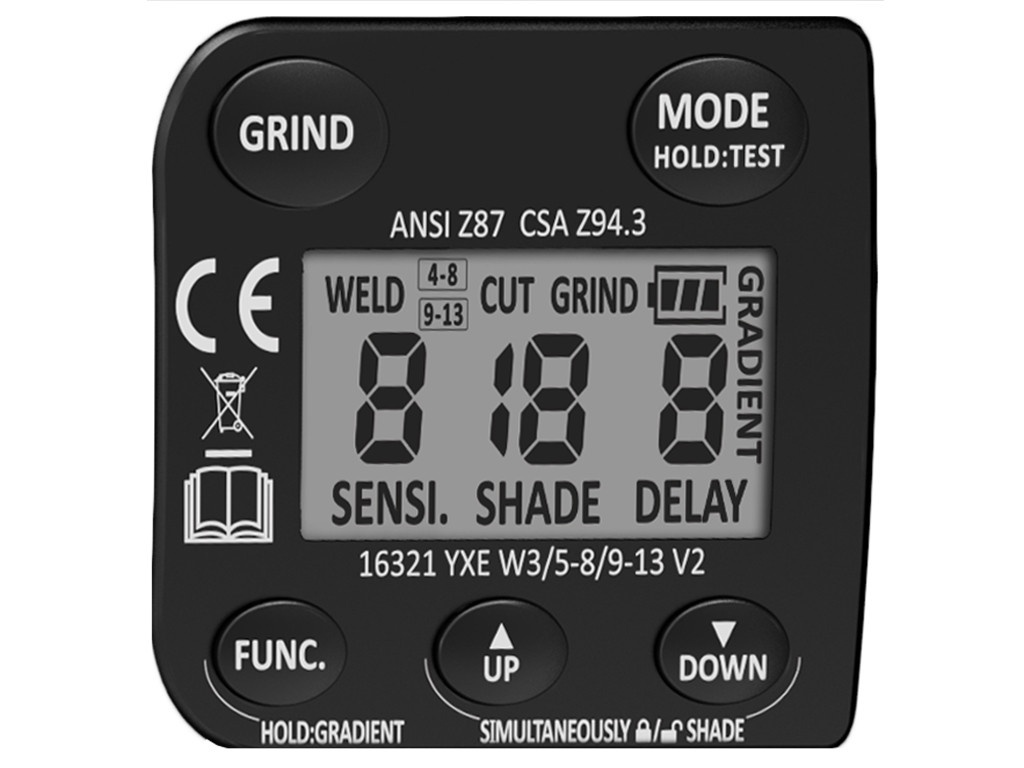 Mască SCUBADOO LCD - imagine 3