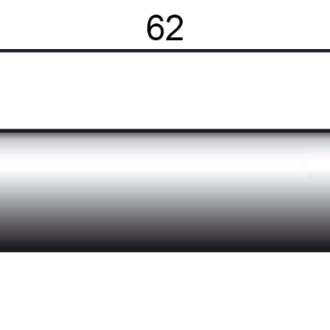 Duză gaz cilindrică WT340 62x17mm